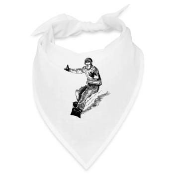 Snowboarding - Bandana - Weiß - Vorne