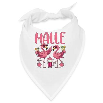 Malle Party Crew - Bandana - Weiß - Vorne