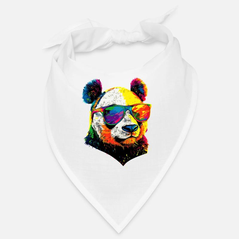 Panda Ours Pandas Géants Panda Géant Mignon Panda Ours Panda Bandana