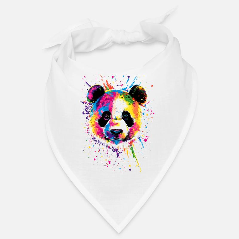 Panda Ours Pandas Géants Panda Géant Mignon Panda Ours Panda Bandana