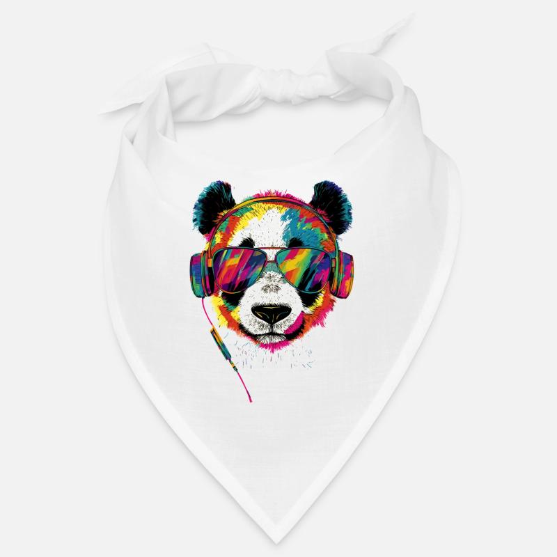 Panda Ours Pandas Géants Panda Géant Mignon Panda Ours Panda Bandana