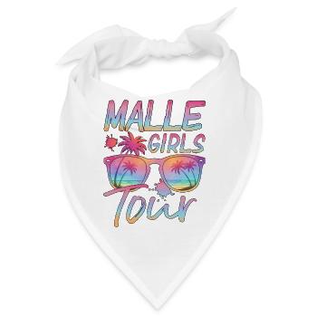 Malle Girls Tour - Bandana - Weiß - Vorne