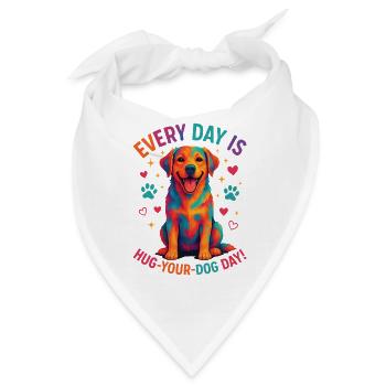 Labrador - Bandana - Weiß - Vorne