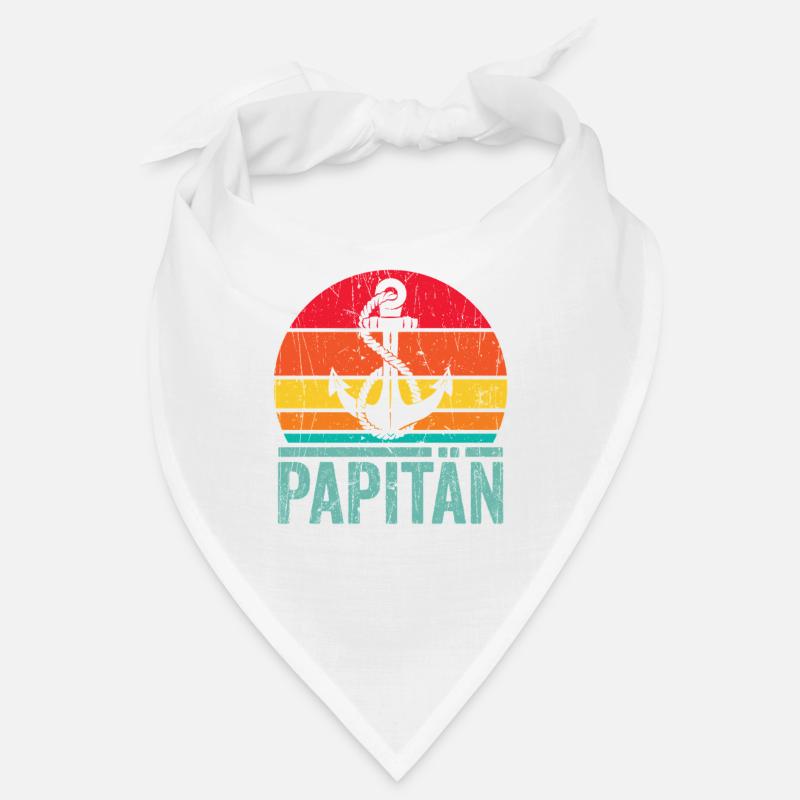 Nautischer Papitan Retro Design Bandana