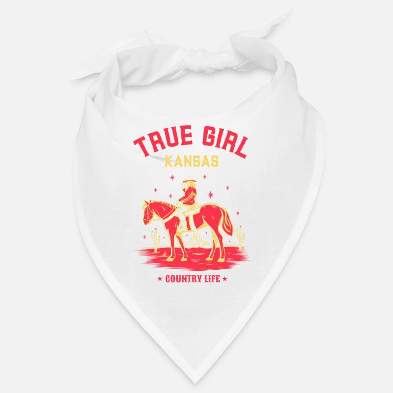 ECHTES KANSAS-MÄDCHEN Bandana