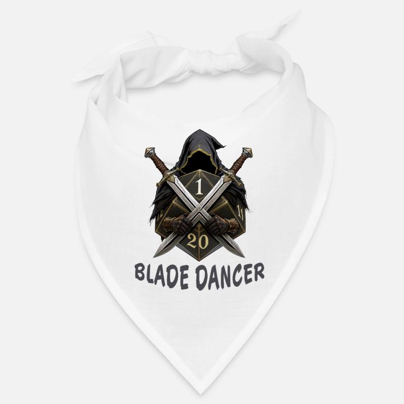 Blade Dancer – Kapuze mit zwei Schwertern Bandana