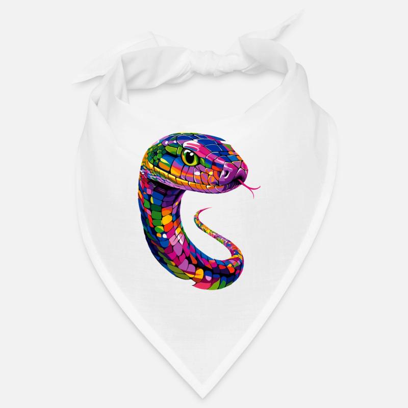 Schlange Python Kobra Klapperschlange Schlangen Bandana
