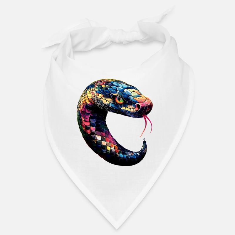 serpent, python, cobra, serpent à sonnettes, serpents Bandana