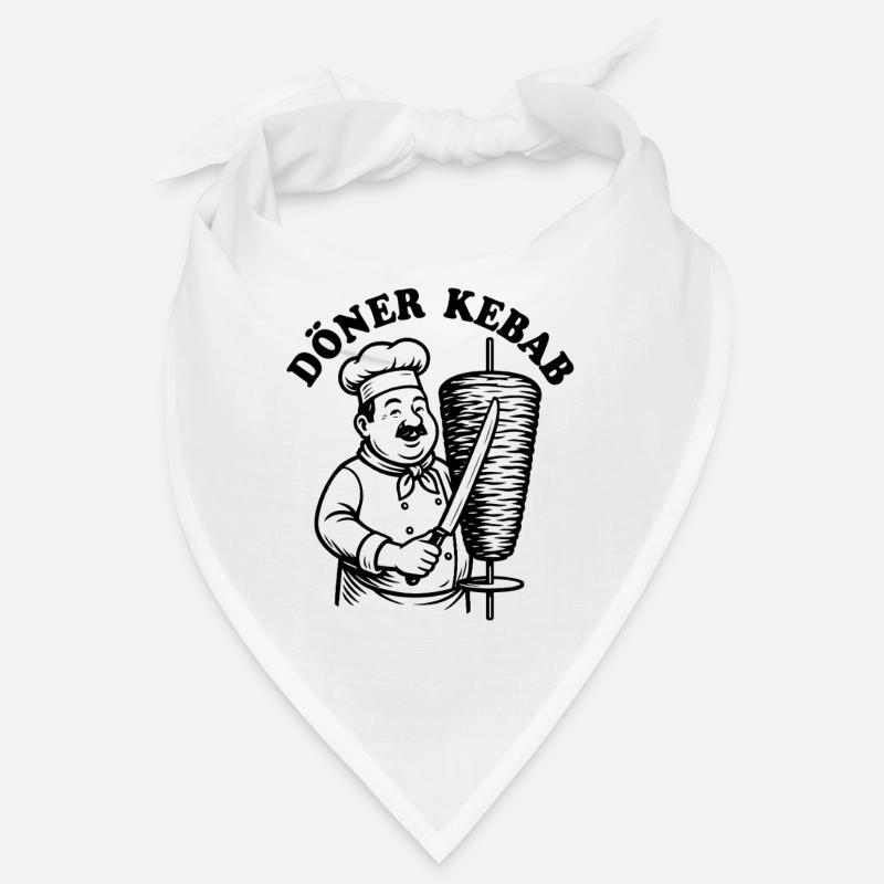 Döner Kebab - Restauration rapide - Spruch Bandana