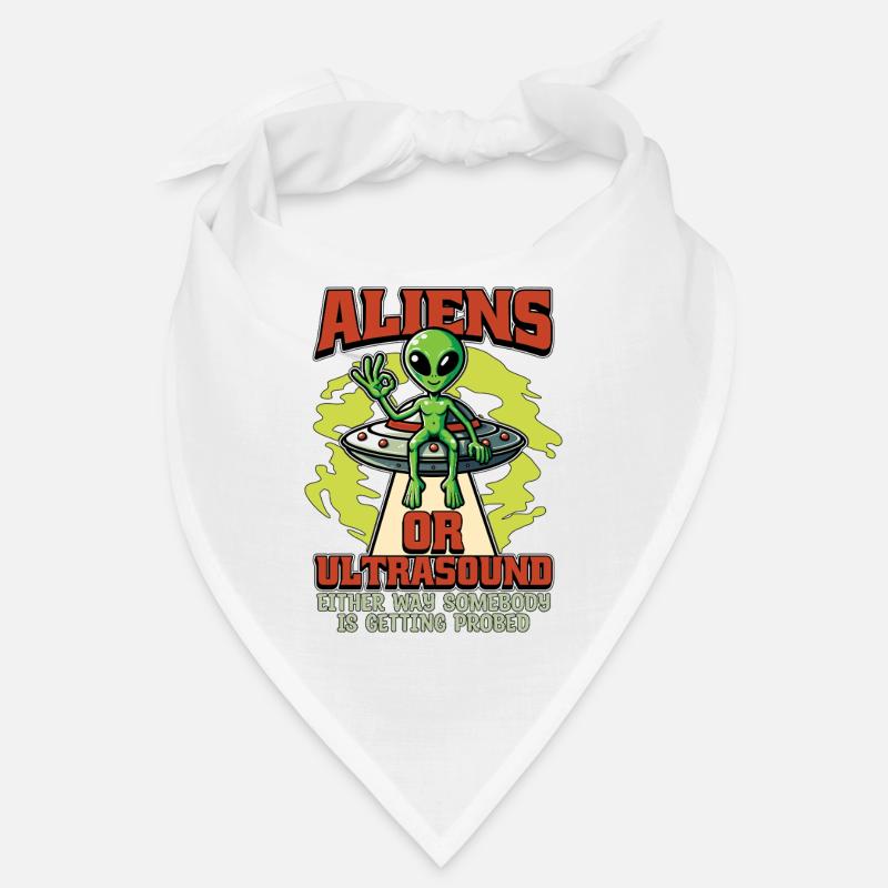 Échographiste extraterrestre ou échographie Bandana