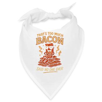 Kaffee Mascara Hustle - Bandana - Weiß - Vorne