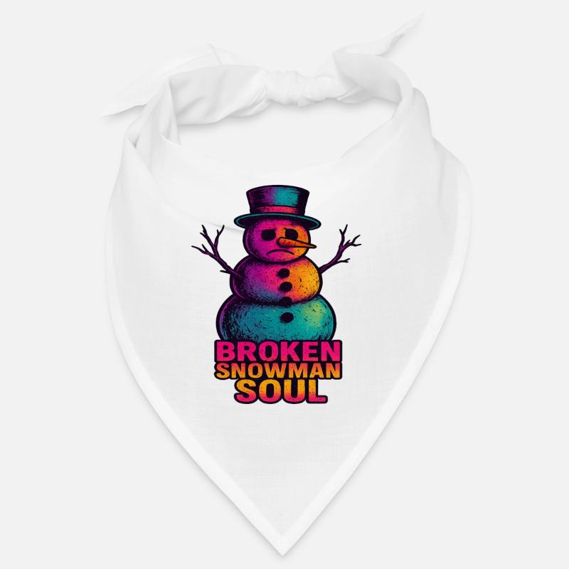 Emo Snowman Bandana