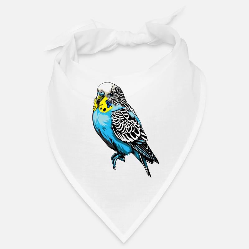 Conception vectorielle de perruche colorée Bandana