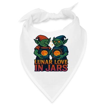 Goblincore Astronomy Goblins - Bandana - Weiß - Vorne