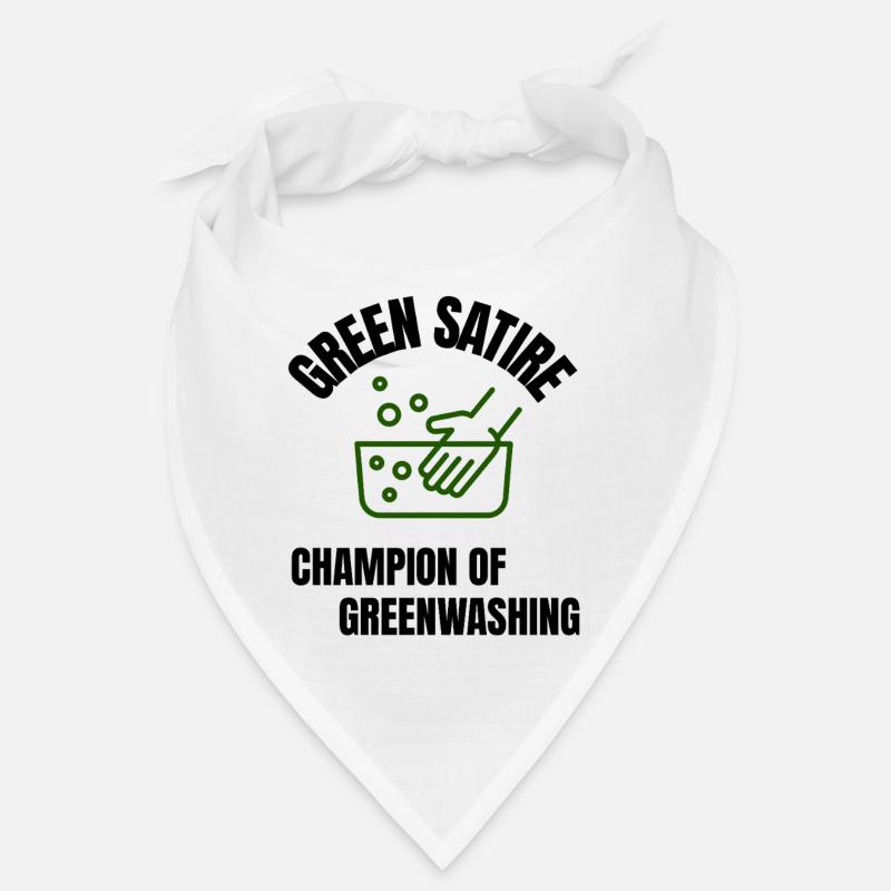 Satire verte - Championne de l’écoblanchiment Bandana