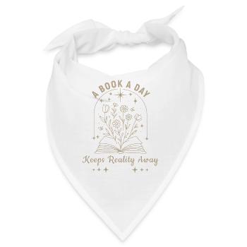 Buchblüten Magie - Bandana - Weiß - Vorne