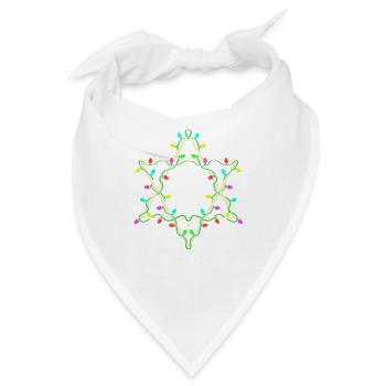 Chanukkah Hanukkah Hanukah - Bandana - Weiß - Vorne