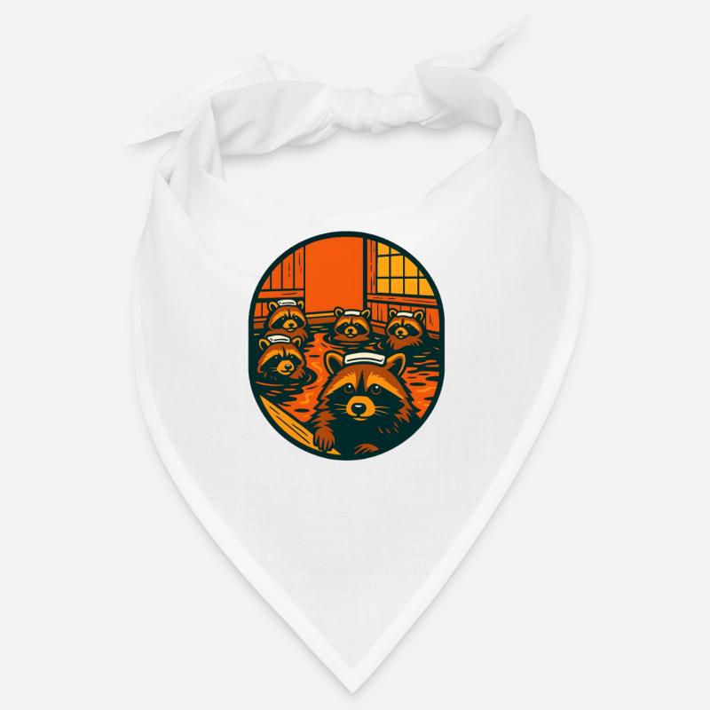 Raccoon Hot Spring  Bandana