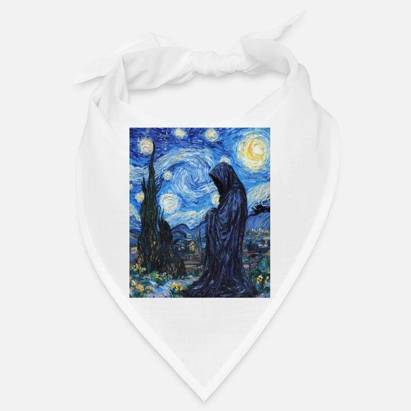 Fantôme Van Gogh Style Nuit étoilée Bandana