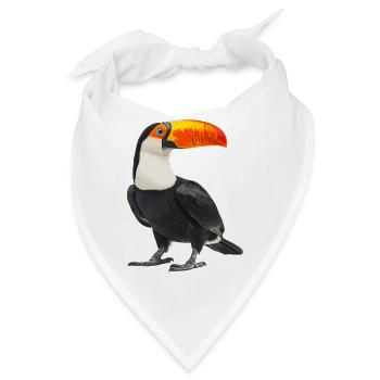 Tukane Tukan - Bandana - Weiß - Vorne