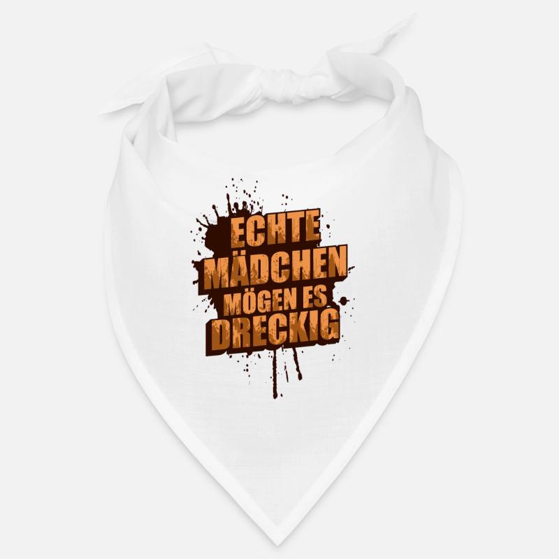 Echte Mädchen Schlammlauf Mud Run Muddy Race Bandana