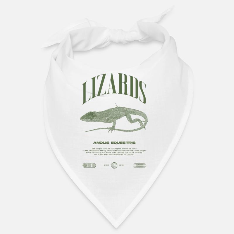 Cuban Knight Anole Reptile Keeper Lizard Bandana