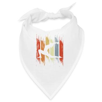 Yogini Zeichnung - Bandana - Weiß - Vorne