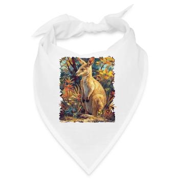 Wallabys Wallaby - Bandana - Weiß - Vorne