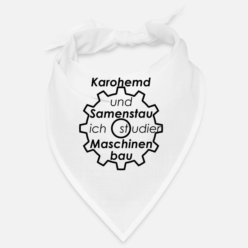 Unispruch "Karohemd und Samenstau" Studenten Bandana