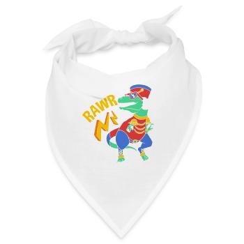 Nussknacker Weihnachten - Bandana - Weiß - Vorne