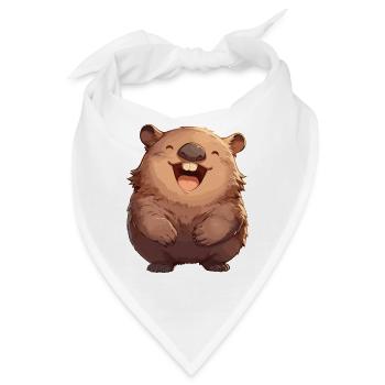 Wombats Wombat - Bandana - Weiß - Vorne