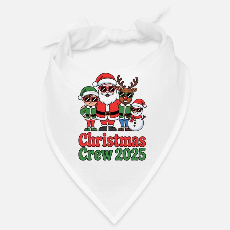 Équipage de Noël 2025 Bandana