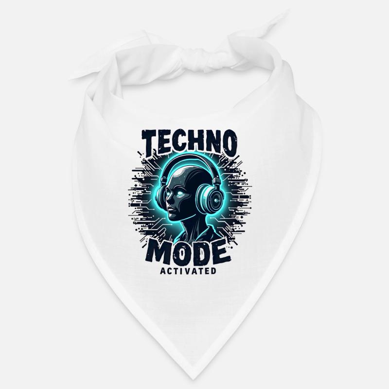 Techno Mode Activated – Rave Musik Bandana
