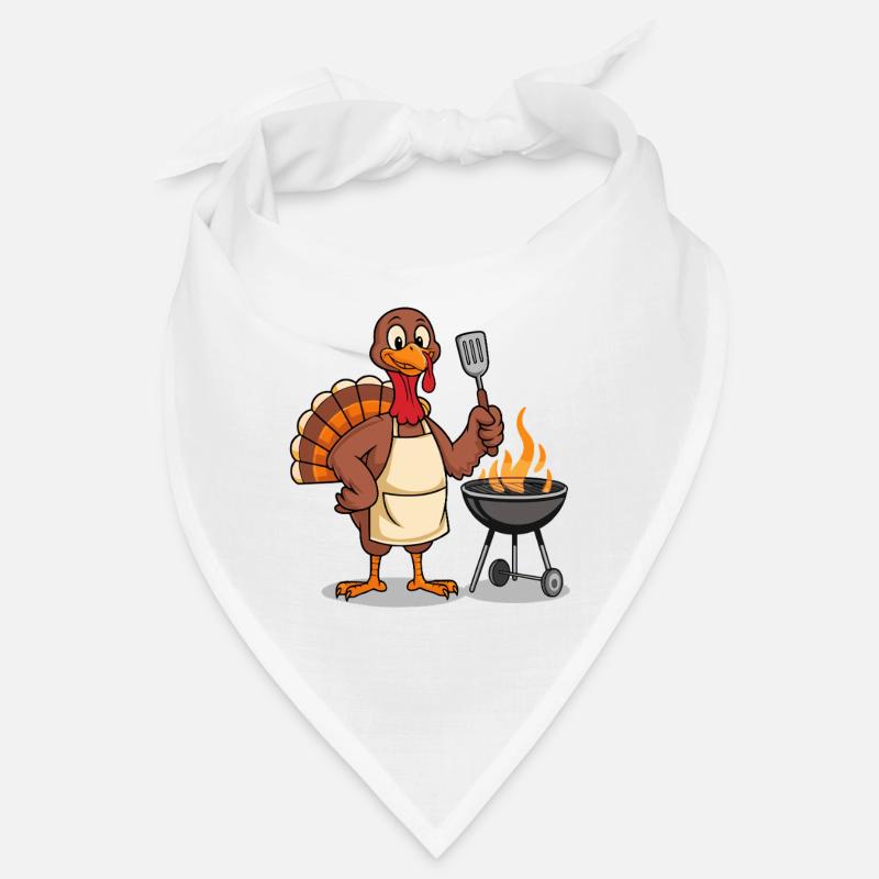 Drôle de dinde Grillade Thanksgiving Bandana