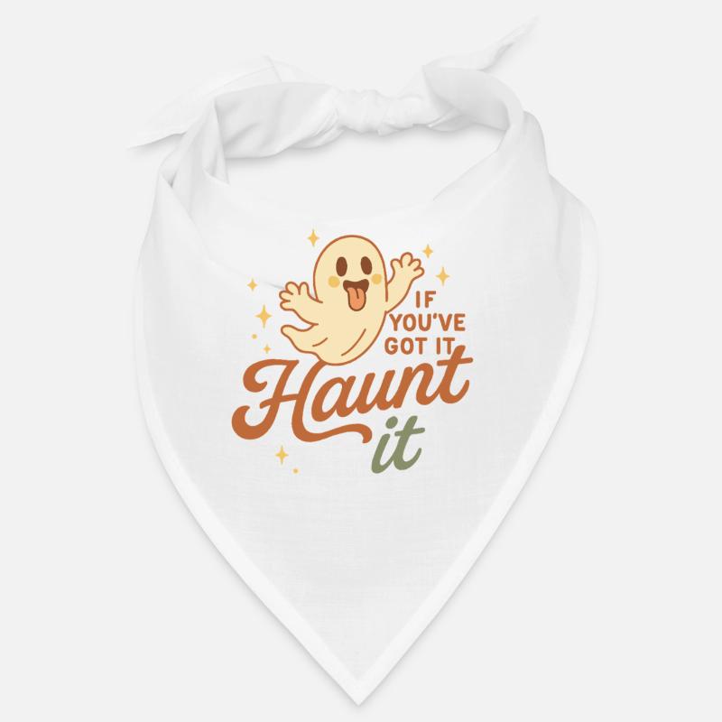 Wenn du es hast, spuke es Halloween-Kostüm Bandana