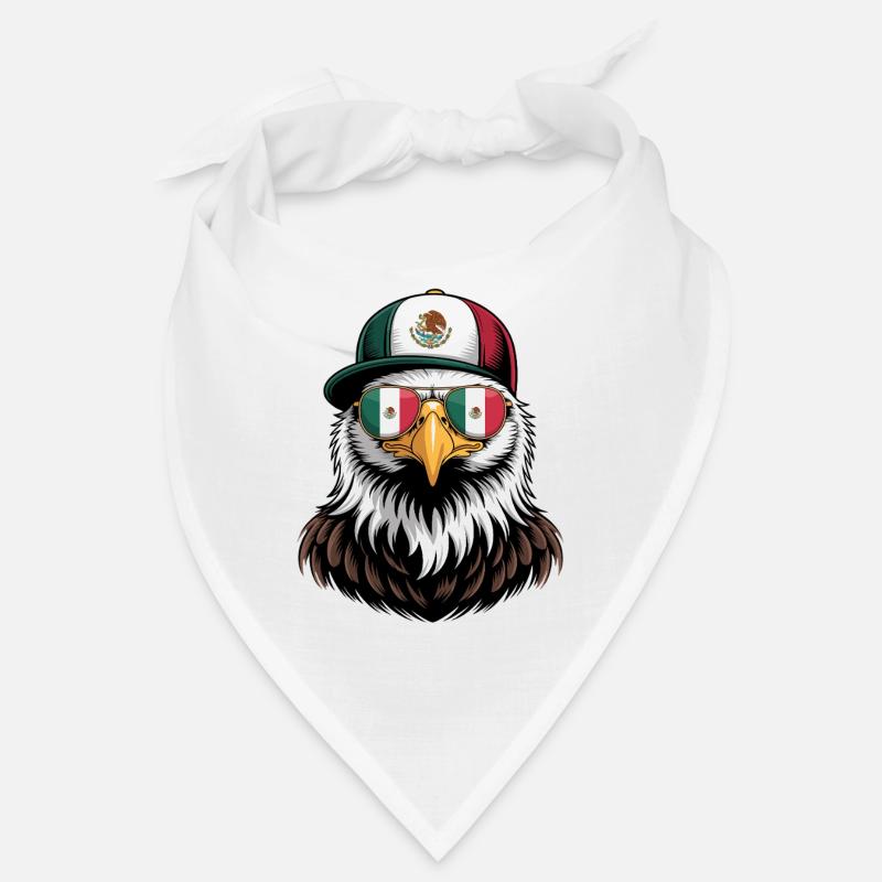 Mexican Eagle Retro Sunglasses Bandana