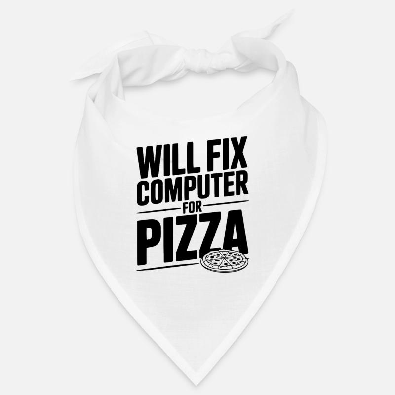 Wird den Computer für Pizza reparieren Bandana
