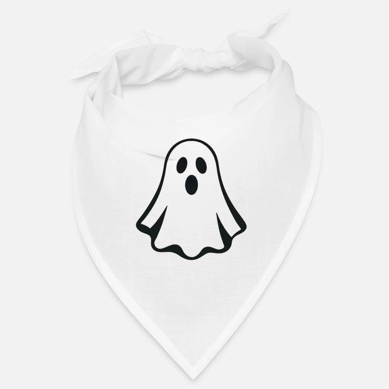 Fantôme - Halloween - Maison Hantée Bandana