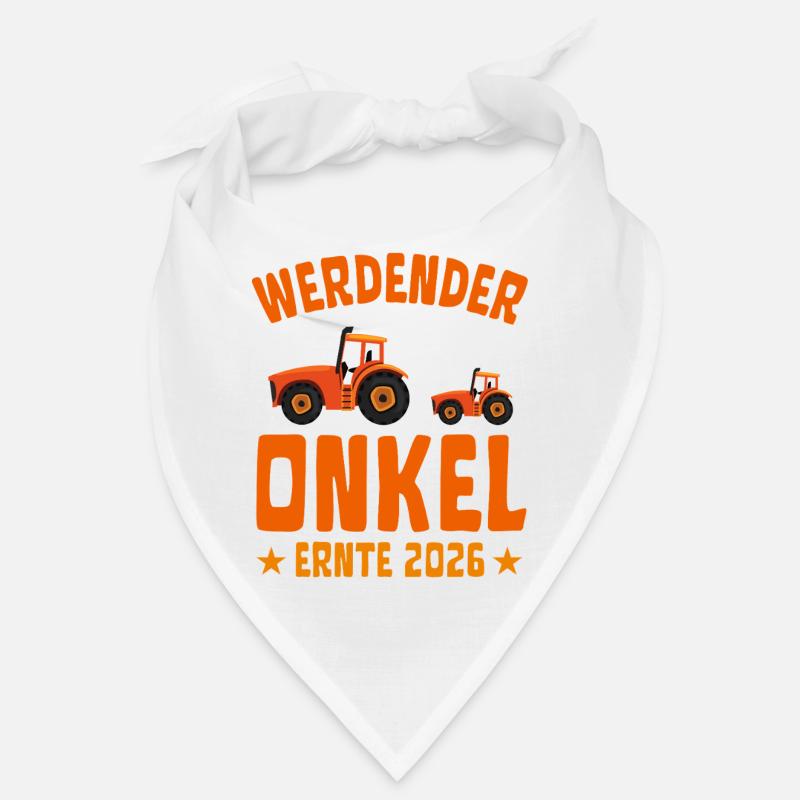 Werdender ONKEL Ernte 2026 Traktor Bandana