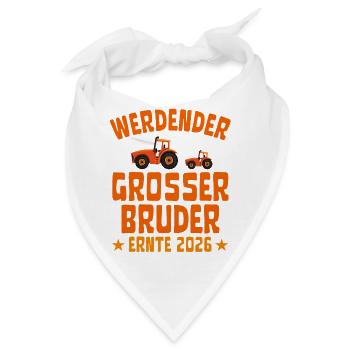 Werdender Grosser VVruder Ernte 2026 - Bandana - Weiß - Vorne