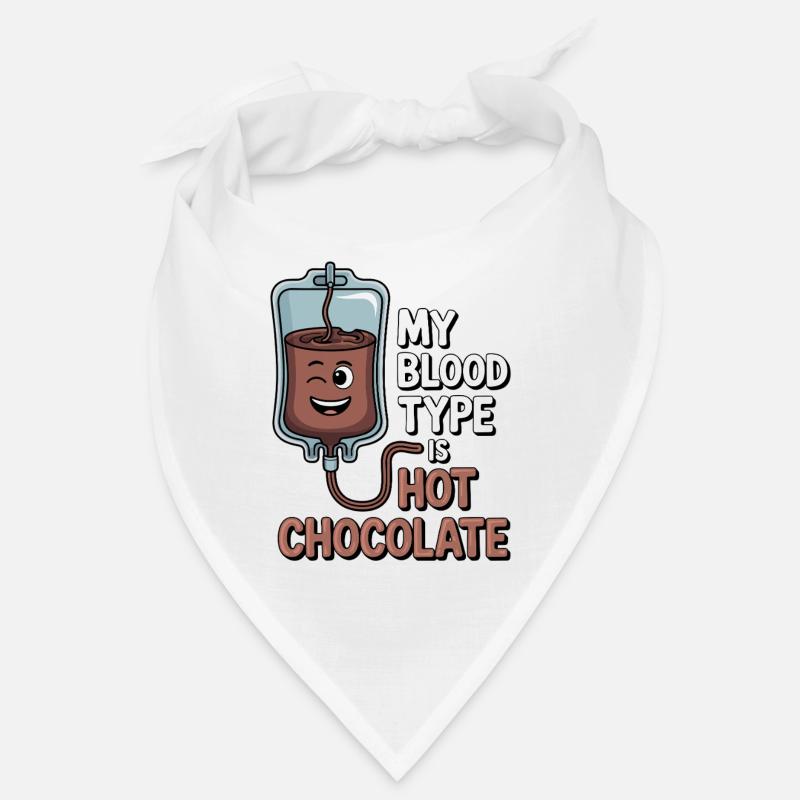 Chocolat chaud de mon groupe sanguin Bandana