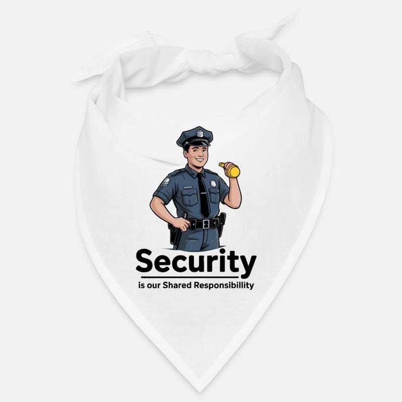 Security Officer Spotlight Graphic Bandana