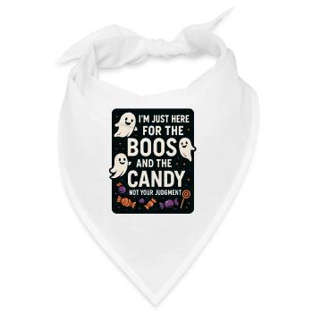 Halloween - Lustige Geister - Bandana - Weiß - Vorne
