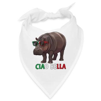 Ciao Bella - Bandana - Weiß - Vorne