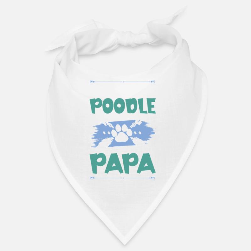 Poodle Dogs Dad Bandana