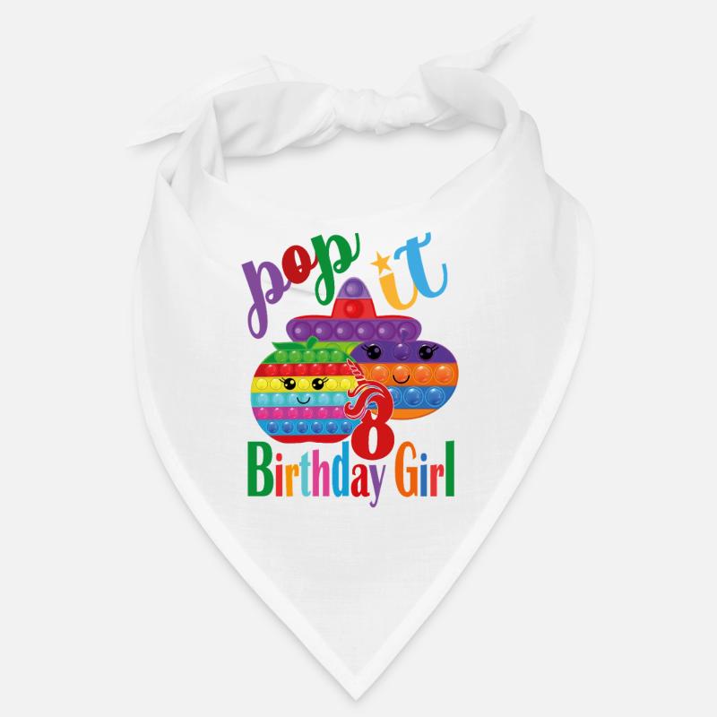 pop-it Geburtstagskind 8 Bandana