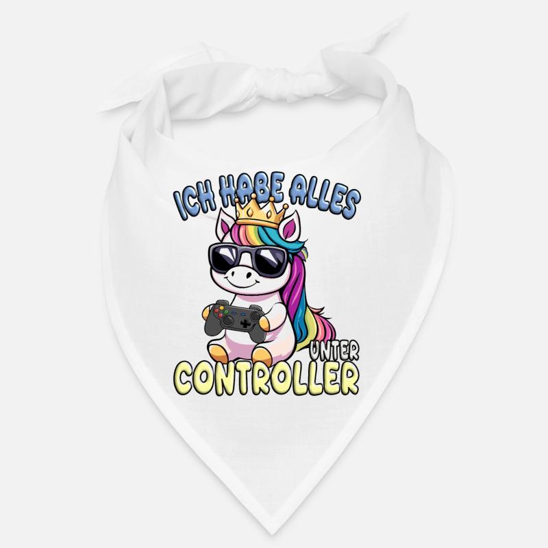 Einhorn Krone controller gaming Bandana