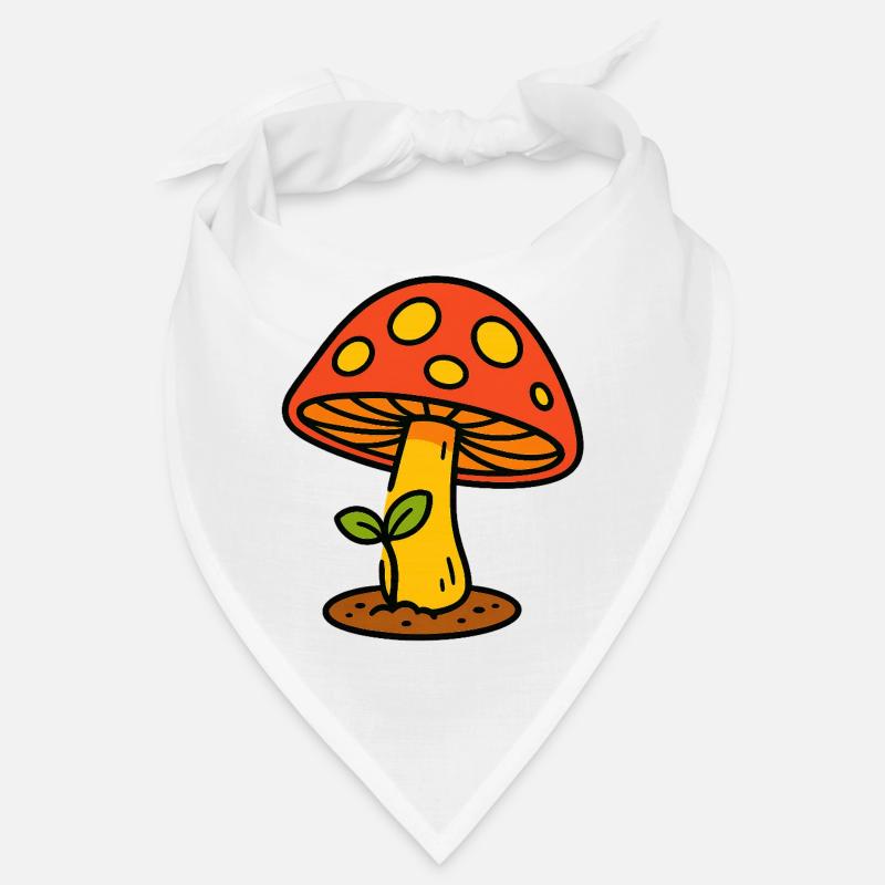 Champignons et germes Bandana