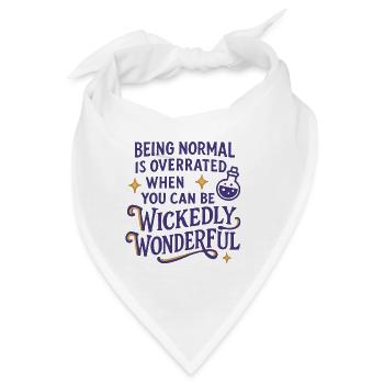 Halloween - Hexe - Bandana - Weiß - Vorne