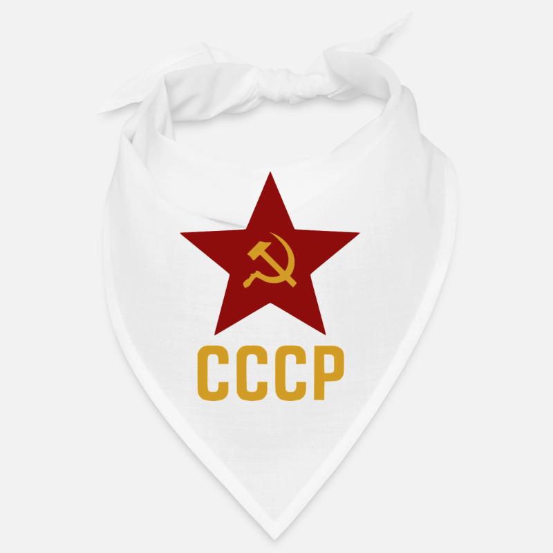 Red Star CCCP Symbol – Hammer & Sickle Design Bandana